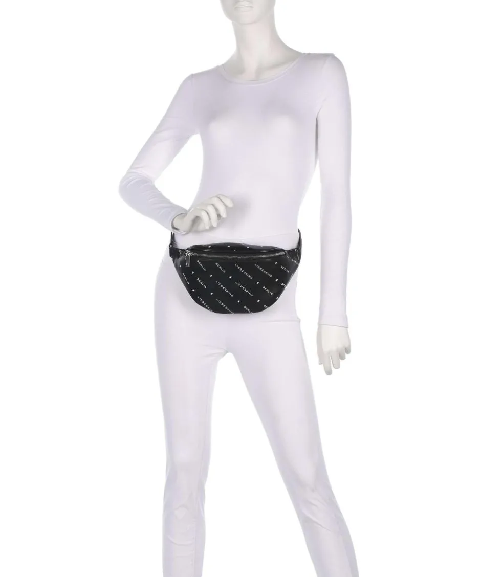 Liebeskind Fanny Packs|Crossbody Bags-Monogram Soft Nappa M Fanny pack fine grain leather