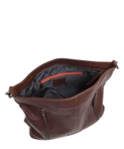 Jack Kinsky Shoulder Bags|Hobo Bags-Montreal 24N Hobo bag grained leather