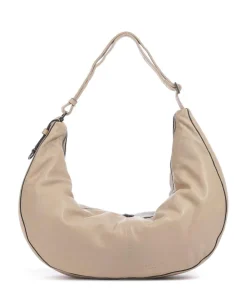 Liebeskind Shoulder Bags|Hobo Bags-Moon Sheep Natural L Hobo bag sheepskin leather