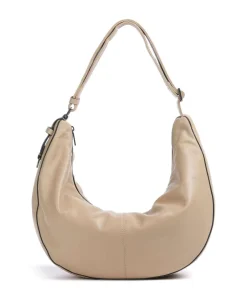 Liebeskind Shoulder Bags|Hobo Bags-Moon Sheep Natural M Hobo bag sheepskin leather