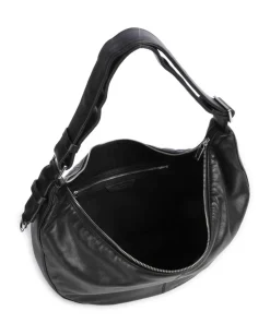Liebeskind Shoulder Bags|Hobo Bags-Moon Sheep Natural M Hobo bag sheepskin leather