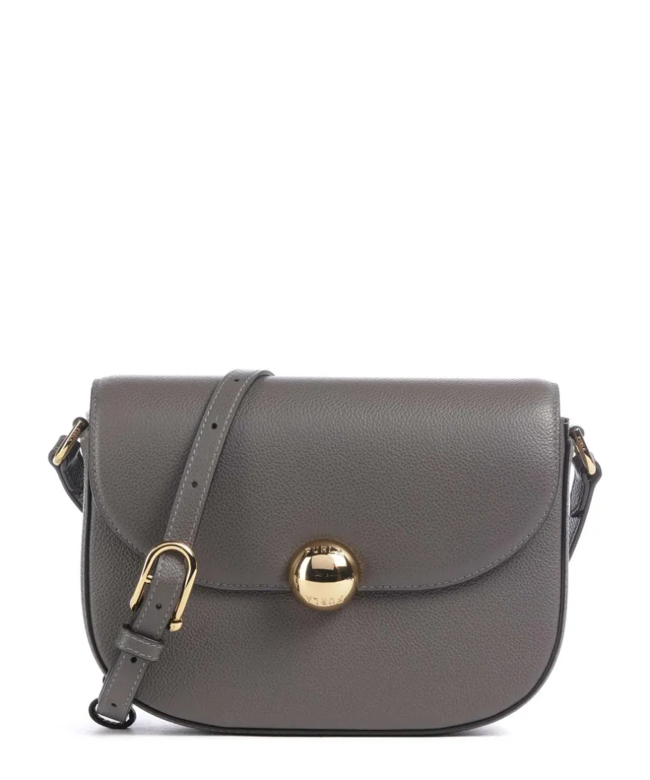 Furla Crossbody Bags-Moonlight S Crossbody bag grained leather