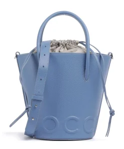 Coccinelle Hobo Bags|Crossbody Bags-Myrtha Maxi Logo Bucket bag grained cow leather