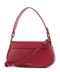 Coccinelle Shoulder Bags|Crossbody Bags-Myrtha Maxi Logo Shoulder bag grained leather