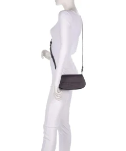 Coccinelle Shoulder Bags|Crossbody Bags-Myrtha Maxi Logo Shoulder bag grained leather