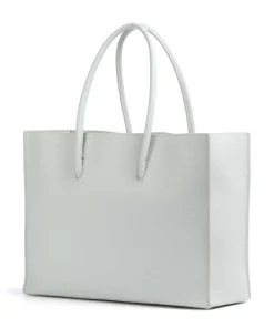 Coccinelle Tote Bags-Myrtha Maxi Logo Tote bag grained leather