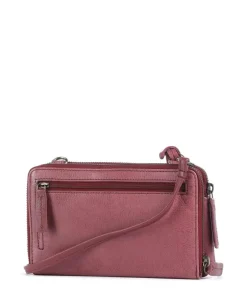 Burkely Wallets|Crossbody Bags-Natural Norah Wallet grained cow leather