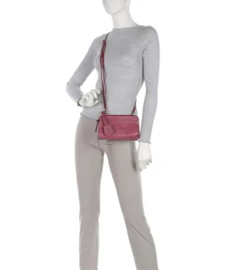 Burkely Wallets|Crossbody Bags-Natural Norah Wallet grained cow leather