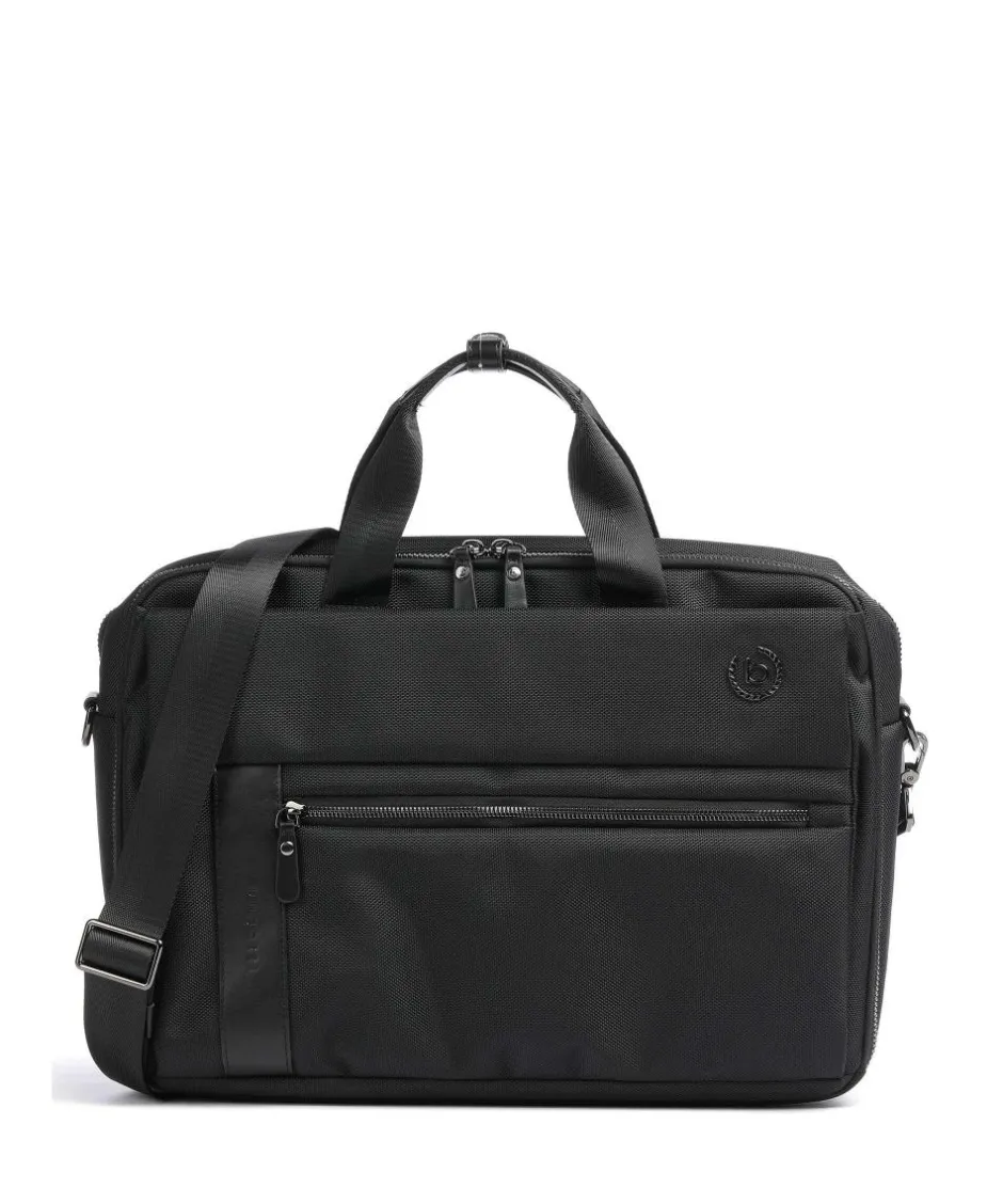 Bugatti Business- & Laptop Bags-Nero Briefcase 15″ nylon