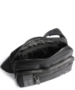 Bugatti Fanny Packs|Crossbody Bags-Nero Fanny pack nylon