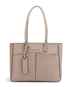 Piquadro Business- & Laptop Bags|Tote Bags-Nevet Tote bag 13″ fine grain cow leather