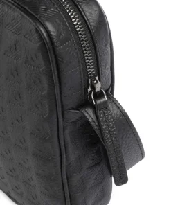 Emporio Armani Crossbody Bags-New Minorca Crossbody bag embossed calfskin