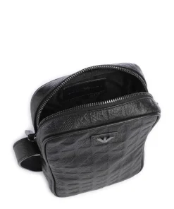 Emporio Armani Crossbody Bags-New Minorca Crossbody bag embossed calfskin