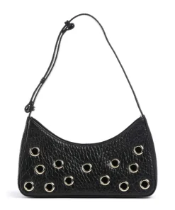 Núnoo Shoulder Bags|Crossbody Bags-New Zealand Apollo 2 Eyelet Shoulder bag embossed leather