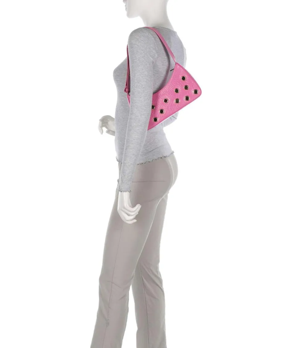 Núnoo Shoulder Bags|Crossbody Bags-New Zealand Apollo 2 Eyelet Shoulder bag embossed leather