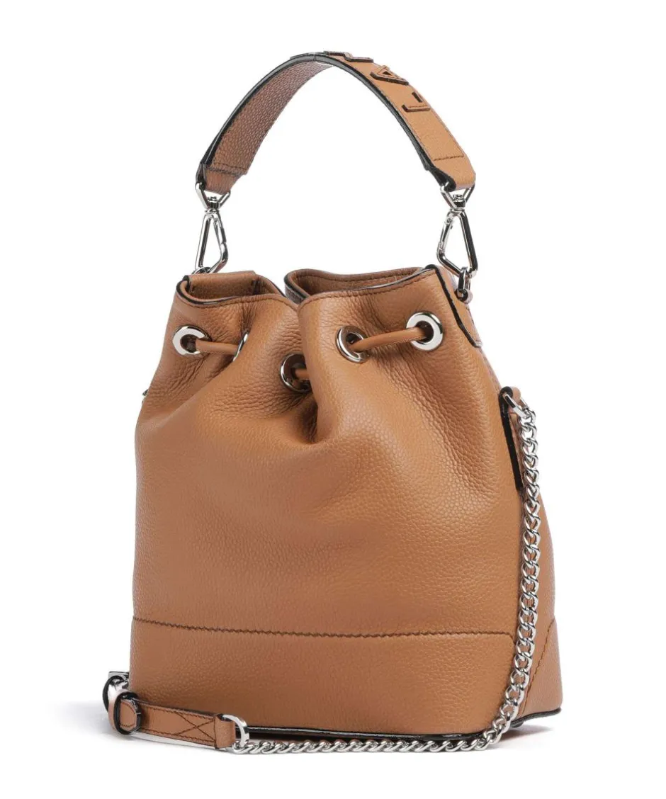 Lancel Hobo Bags|Crossbody Bags-Ninon S Bucket bag grained cow leather