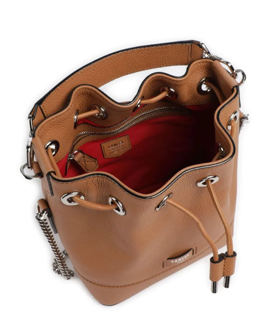 Lancel Hobo Bags|Crossbody Bags-Ninon S Bucket bag grained cow leather