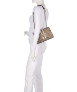 Guess Shoulder Bags|Crossbody Bags-Noelle 4G Logo Shoulder bag imitation leather
