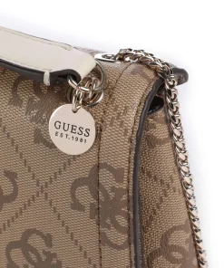 Guess Shoulder Bags|Crossbody Bags-Noelle 4G Logo Shoulder bag imitation leather