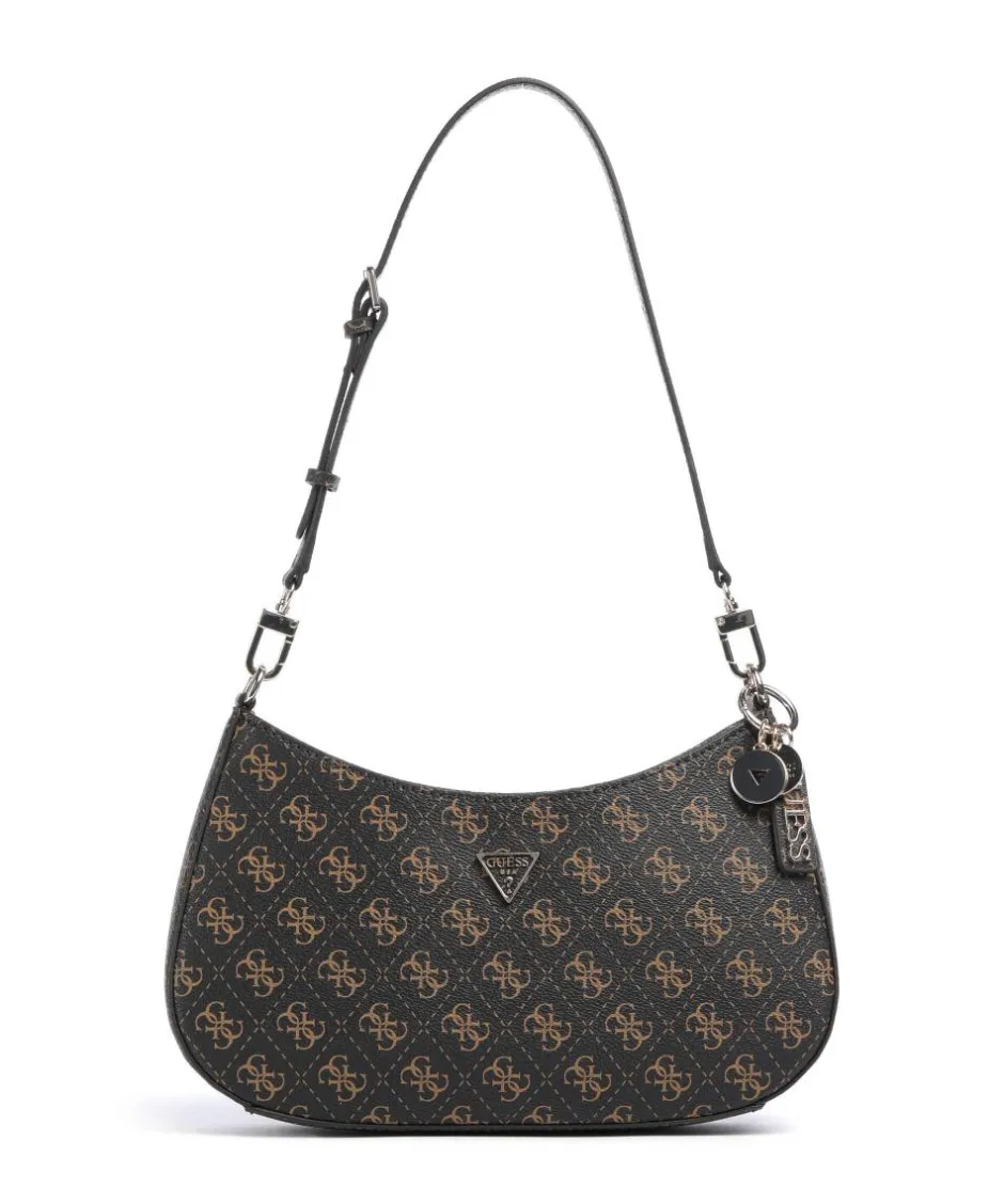 Guess Shoulder Bags-Noelle Q Logo Shoulder bag imitation leather