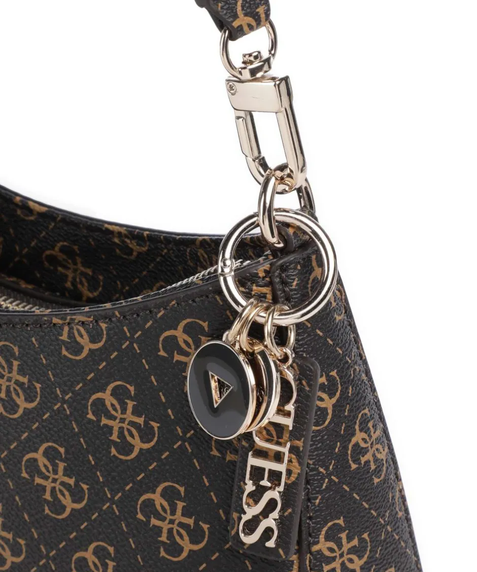 Guess Shoulder Bags-Noelle Q Logo Shoulder bag imitation leather