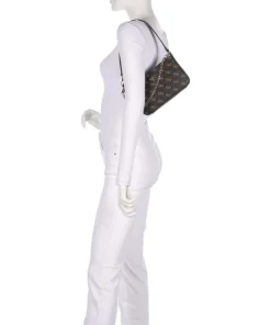 Guess Shoulder Bags-Noelle Q Logo Shoulder bag imitation leather