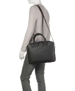 Braun Büffel Business- & Laptop Bags-Novara Briefcase 15″ grained cow leather
