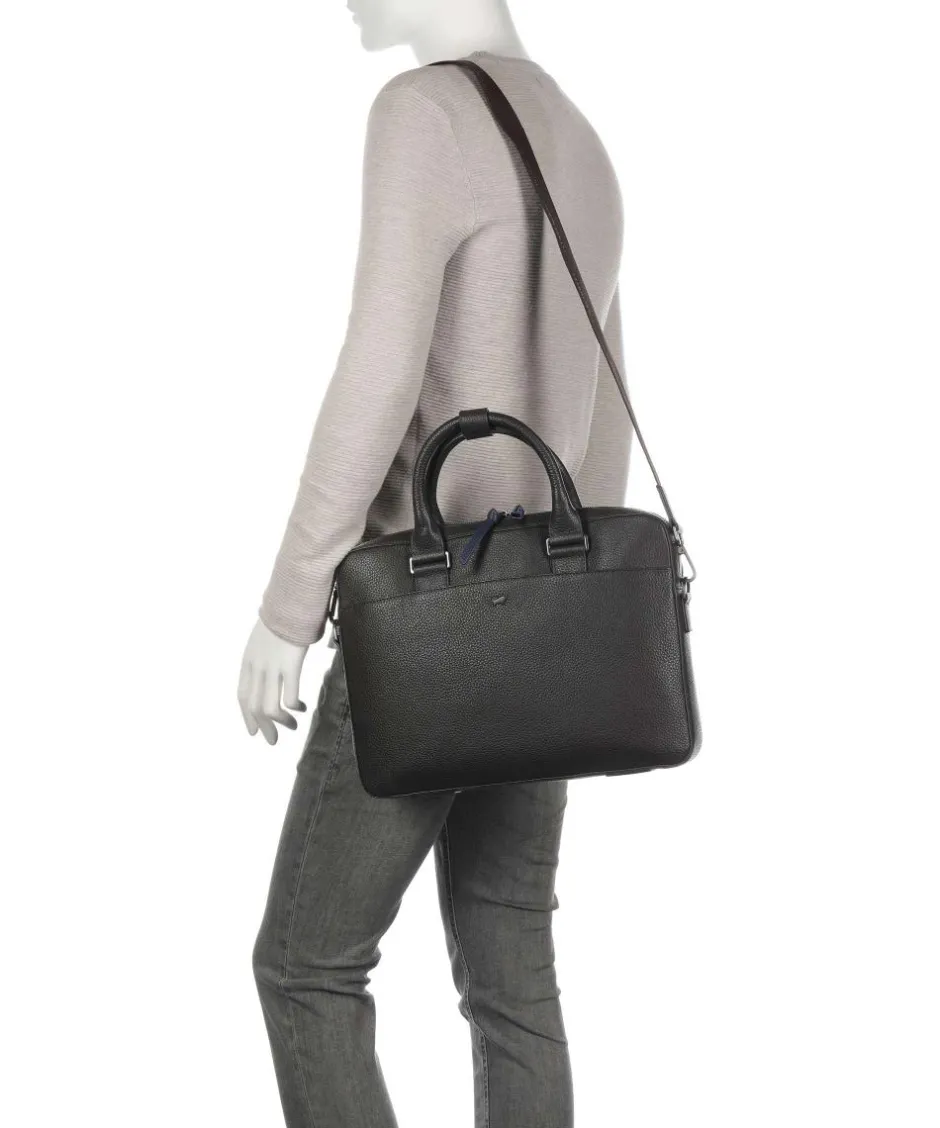 Braun Büffel Business- & Laptop Bags-Novara Briefcase 15″ grained cow leather