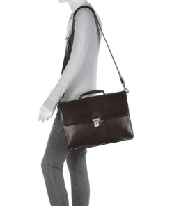 The Chesterfield Brand Business- & Laptop Bags-Novum Salvatore Briefcase 17″ cow leather