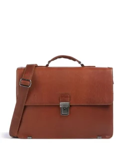 The Chesterfield Brand Business- & Laptop Bags-Novum Salvatore Briefcase 17″ cow leather