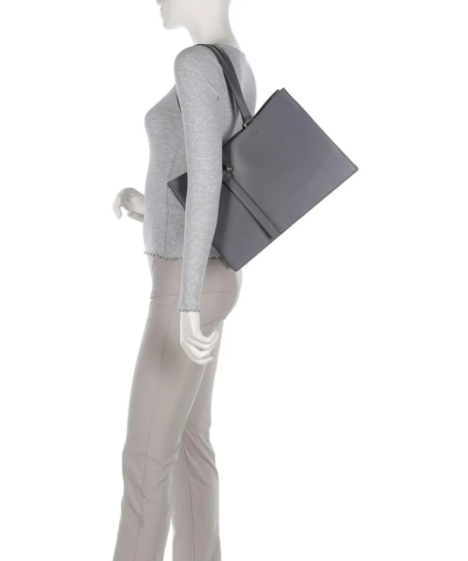 Furla Tote Bags-Nuvola L Tote bag fine grain leather