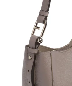 Furla Shoulder Bags|Hobo Bags-Nuvola Mini Hobo bag grained calfskin