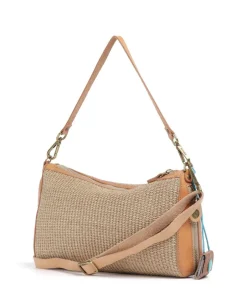 Gabs Shoulder Bags-Oceania Pepita Shoulder bag calfskin