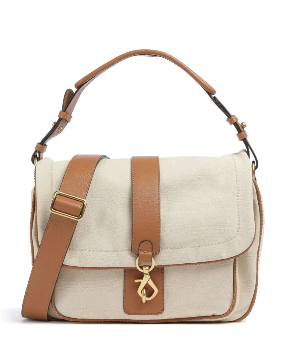 Abro Shoulder Bags|Hobo Bags-Olana Star Saddle Hobo bag canvas