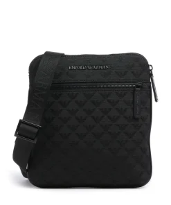 Emporio Armani Crossbody Bags-Omnia Jacquard Crossbody bag polyester, cotton