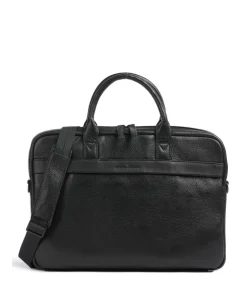Castelijn & Beerens Business- & Laptop Bags-Onyx Chris RFID Briefcase 15″ grained leather