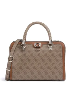 Guess Handbags-Orlina 4G Logo Handbag imitation leather