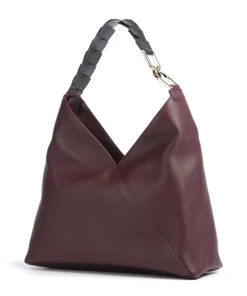 Lancel Shoulder Bags|Hobo Bags-Pagode L Hobo bag grained cow leather