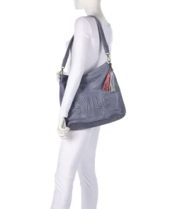 Taschendieb Wien Shoulder Bags|Hobo Bags-Paoliweg 2 Hobo bag grained cow leather