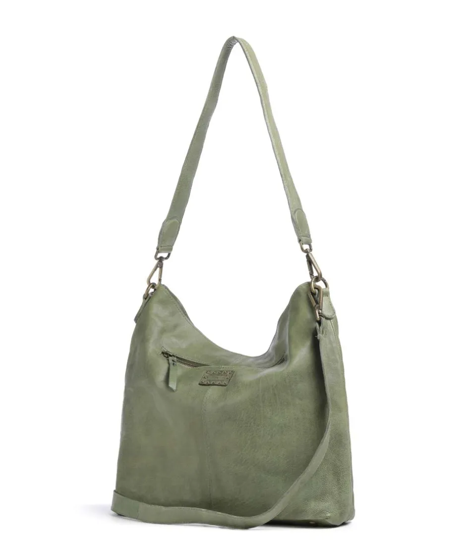 Taschendieb Wien Shoulder Bags|Hobo Bags-Paoliweg 2 Hobo bag grained cow leather