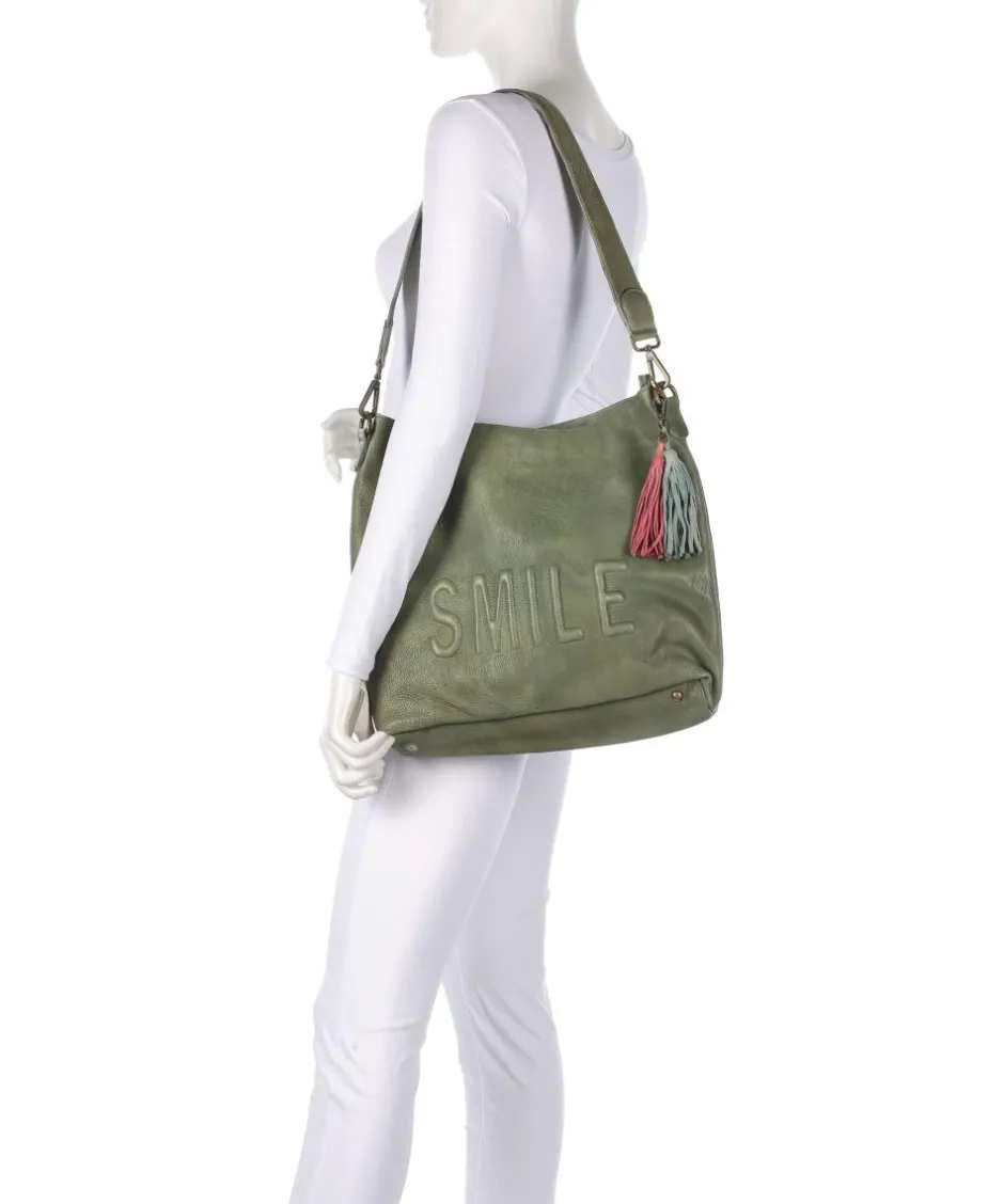 Taschendieb Wien Shoulder Bags|Hobo Bags-Paoliweg 2 Hobo bag grained cow leather