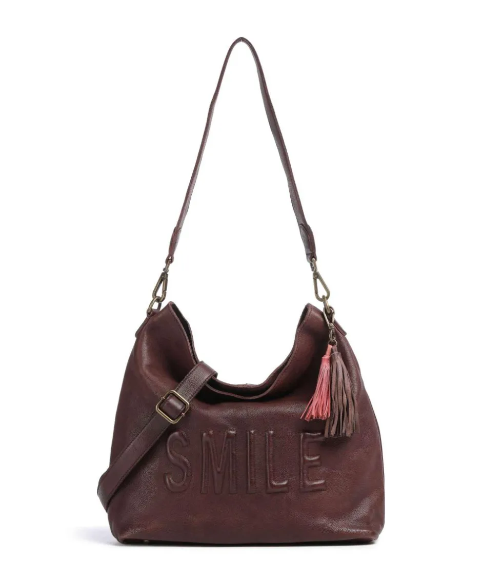 Taschendieb Wien Shoulder Bags|Hobo Bags-Paoliweg 2 Hobo bag grained cow leather