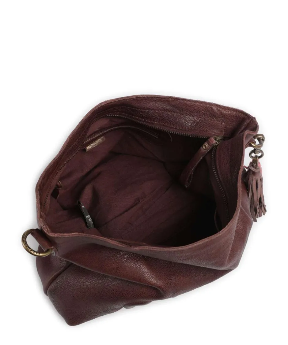 Taschendieb Wien Shoulder Bags|Hobo Bags-Paoliweg 2 Hobo bag grained cow leather