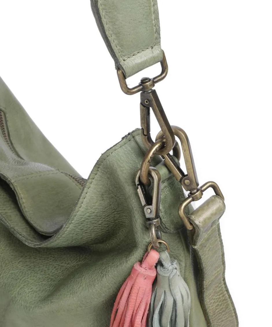 Taschendieb Wien Shoulder Bags|Hobo Bags-Paoliweg 2 Shoulder bag grained leather