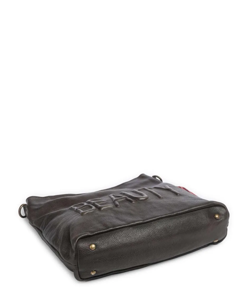 Taschendieb Wien Shoulder Bags-Paoliweg 2 Shoulder bag grained cow leather
