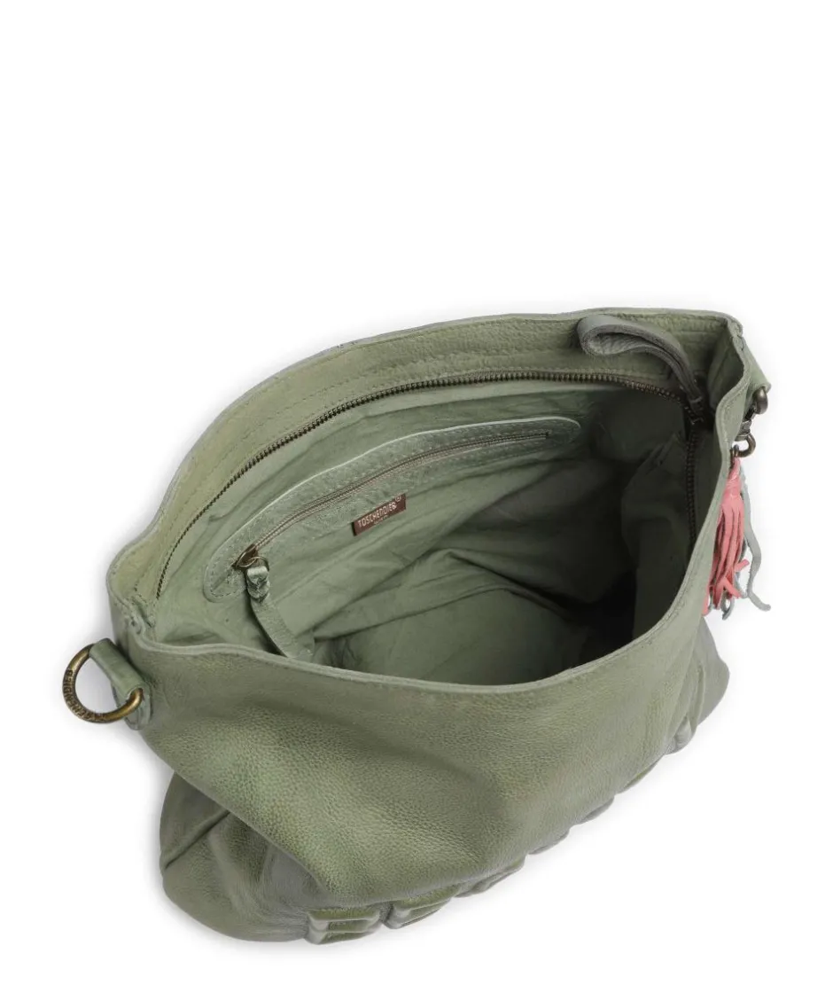 Taschendieb Wien Shoulder Bags-Paoliweg 2 Shoulder bag grained cow leather