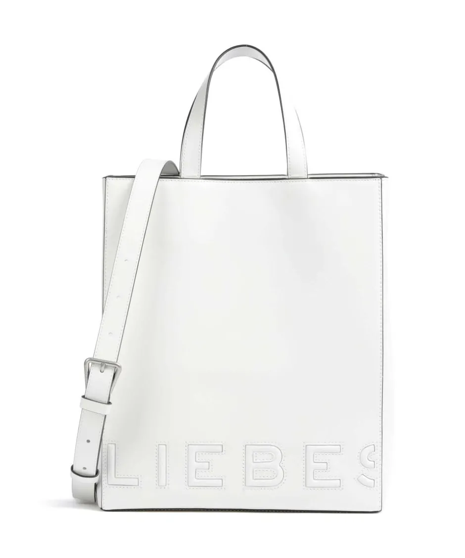 Liebeskind Tote Bags|Handbags-Paper Bag Logo Carter M Handbag fine grain leather