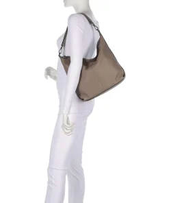 Liebeskind Hobo Bags|Shoulder Bags-Paris Small Pebble M Hobo bag grained cow leather
