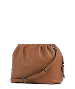 Aunts & Uncles Crossbody Bags-Philocalists Honey Crossbody bag grained leather