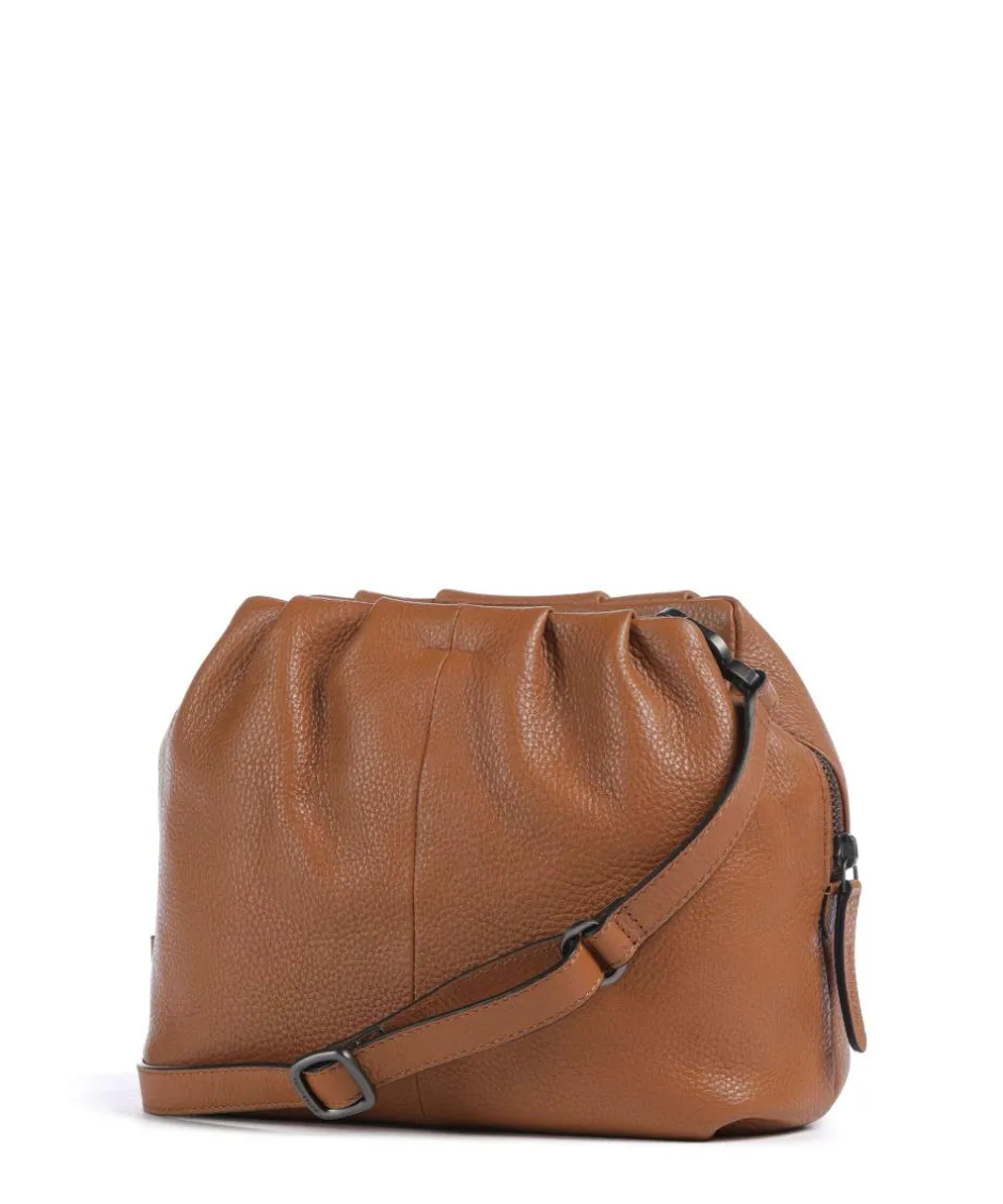 Aunts & Uncles Crossbody Bags-Philocalists Honey Crossbody bag grained leather